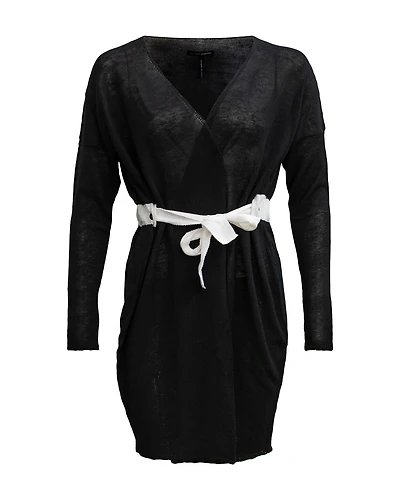 Wrapped Belted Cardi
