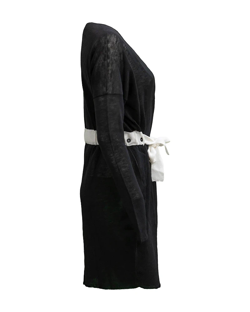 Wrapped Belted Cardi