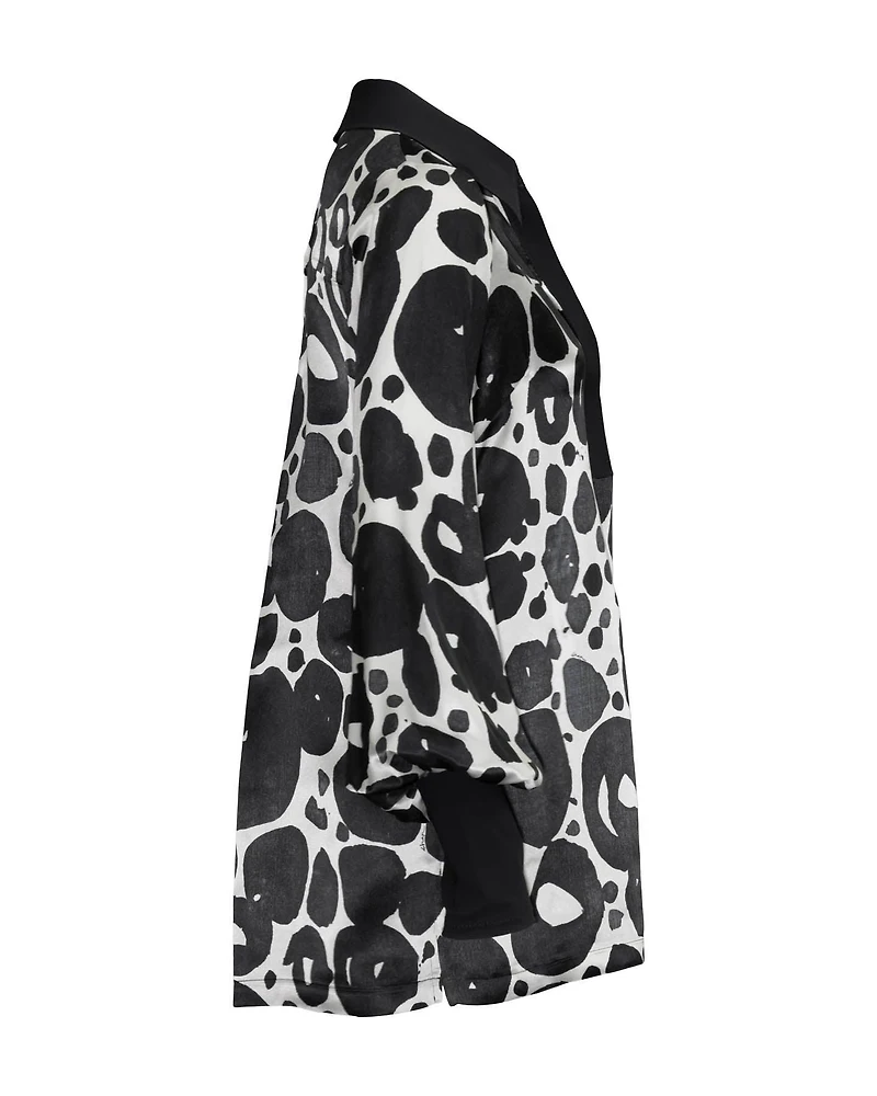 Lea Print Blouse