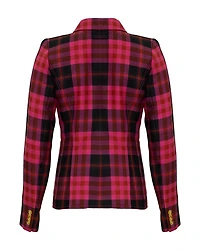 Patch Pocket Duchess Deep Pink Tartan