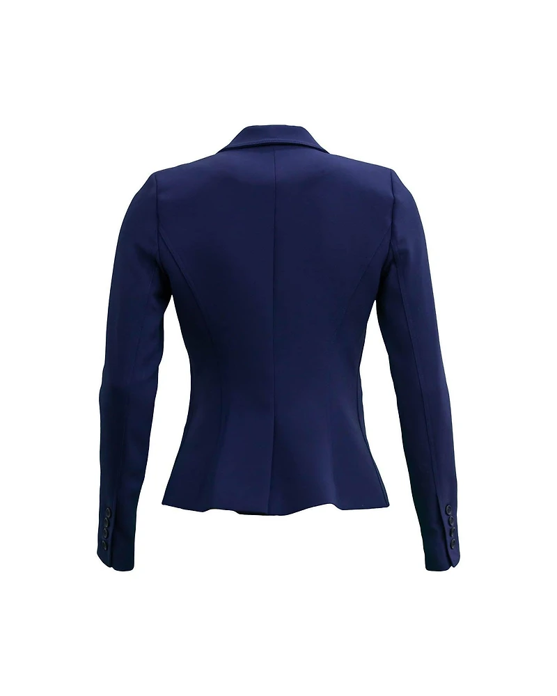 Wrap Blazer Navy