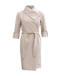 Soia & Kyo Ornella Cascade Draped Coat