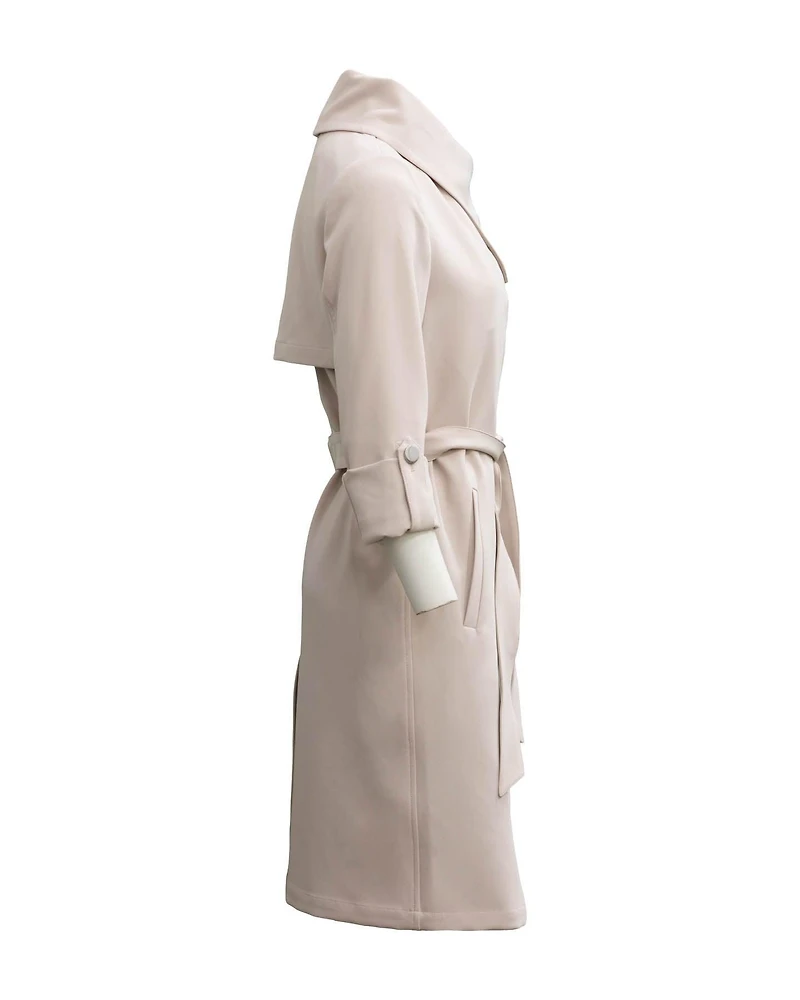 Soia & Kyo Ornella Cascade Draped Coat