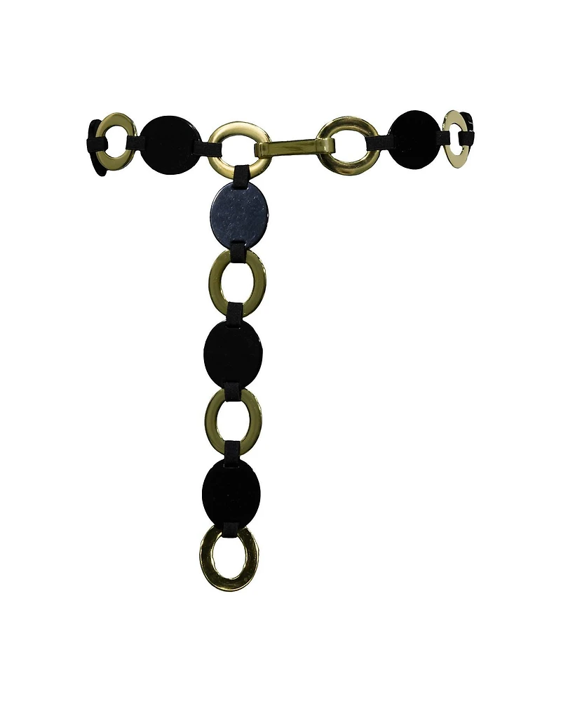 Black Lucite Belt