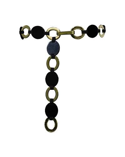 Black Lucite Belt