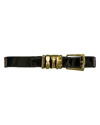 Black Patent Belt