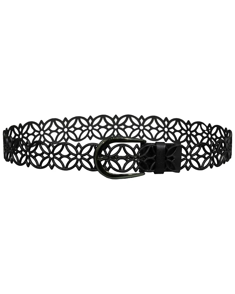 Leather Web Belt