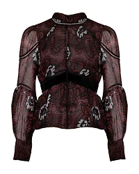 Alexxei Print Top