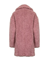 Faux Fur Cocoon Coat