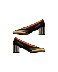 Michi Block Heel Pump