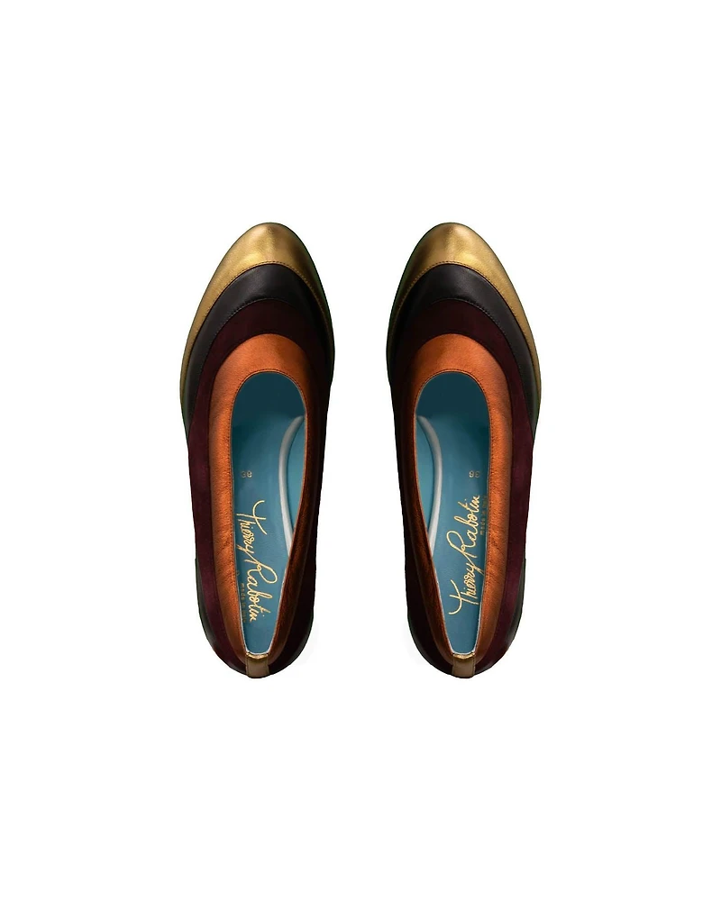 Michi Block Heel Pump