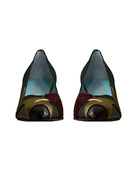 Ramola Handstitched Detail Pumps
