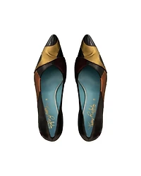 Ramola Handstitched Detail Pumps