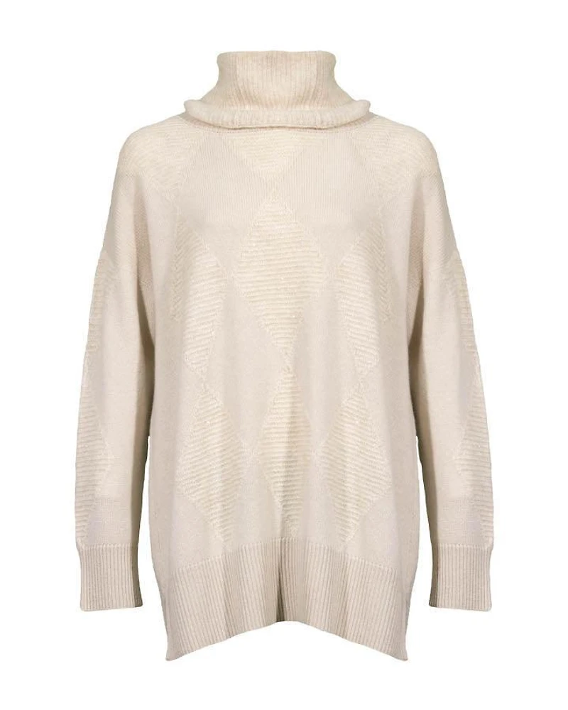 Tonet Diamond Pattern Knit Tunic