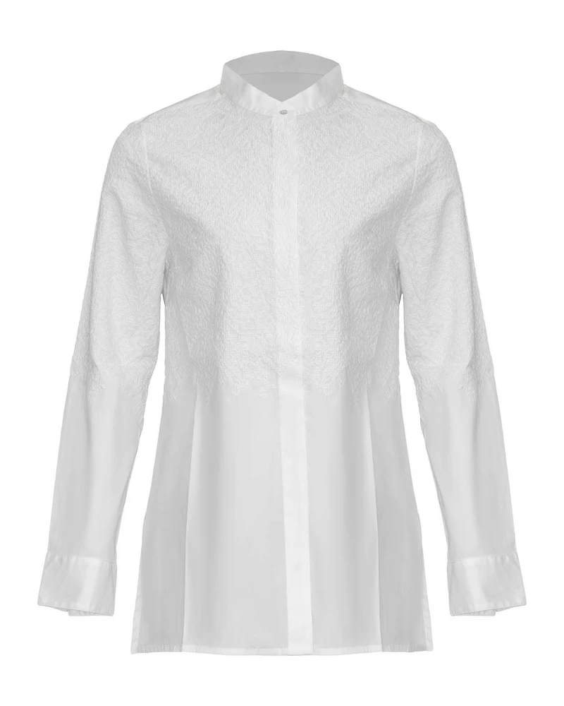 Embroidered Front Blouse