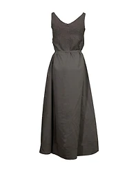 Embroidered Sleeveless Maxi Dress
