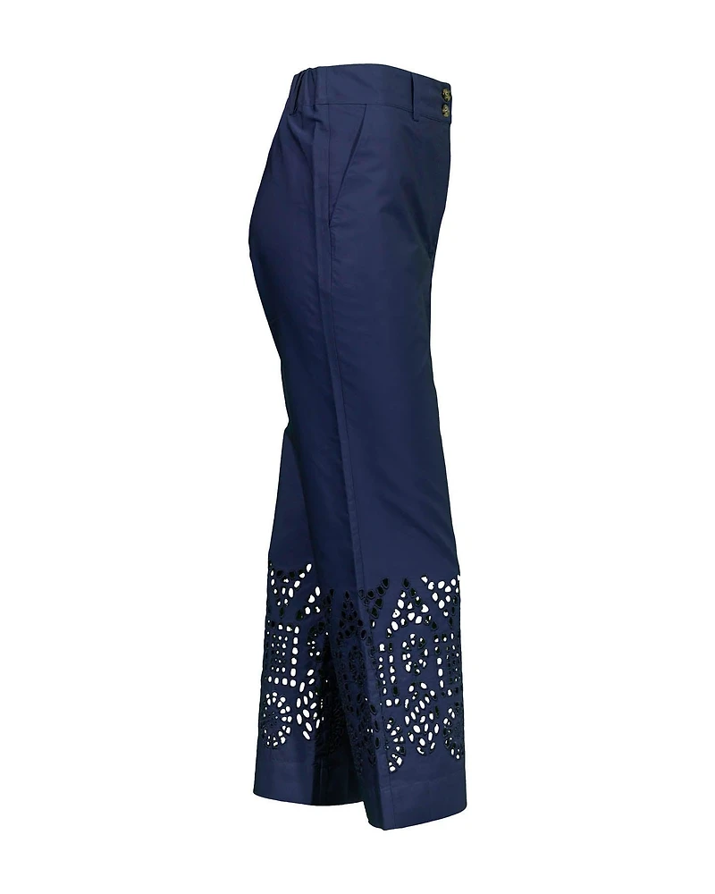 Laser Cut Outs Pants