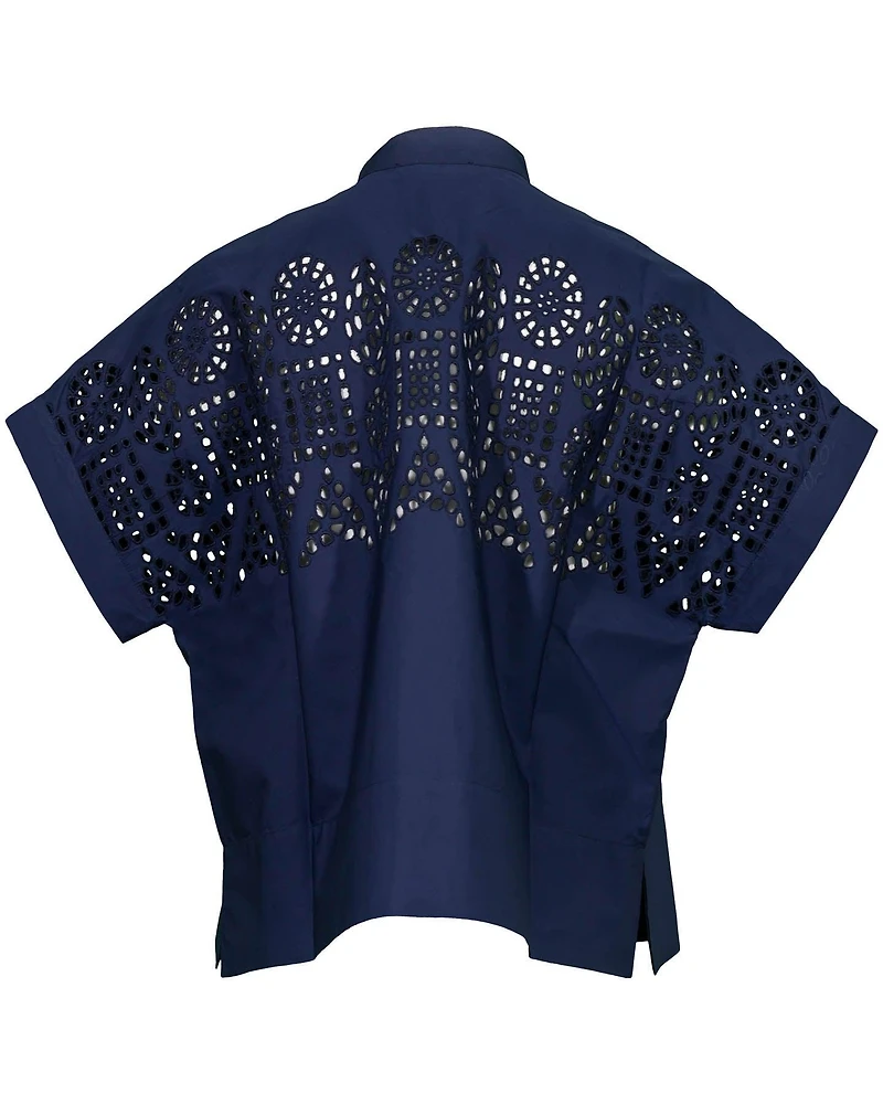 Laser Cut Outs Shirt