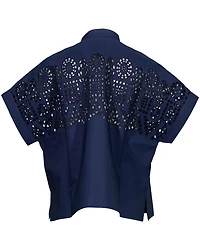 Laser Cut Outs Shirt
