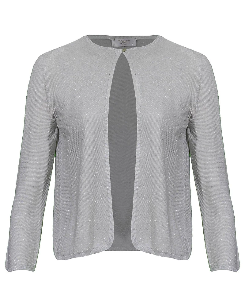 Metallic Micro Cardi