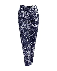 Print Drawstring Pants