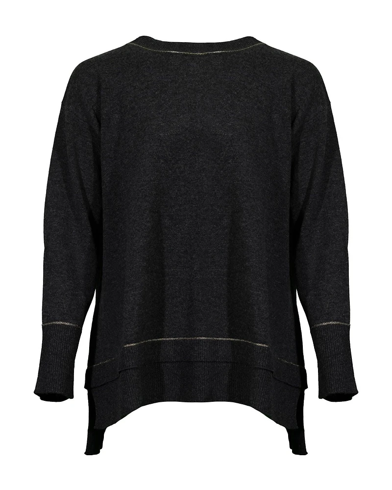 Relaxed Cashmere Blend Pullover