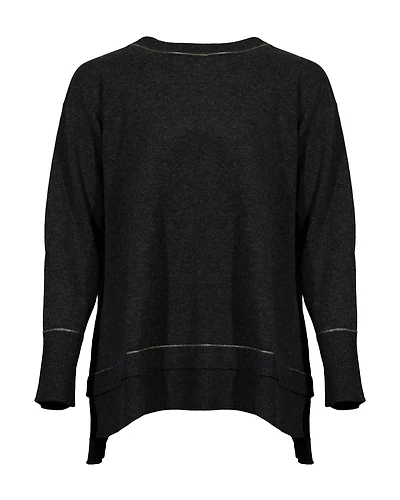 Relaxed Cashmere Blend Pullover