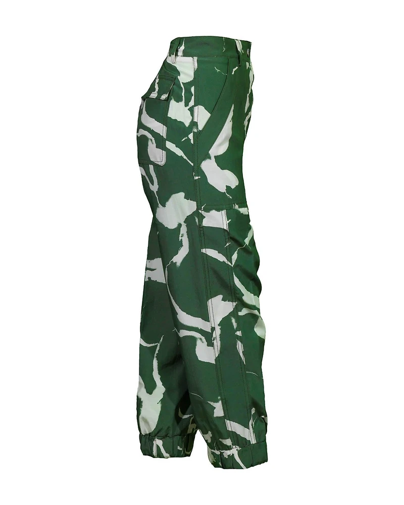 Utility Pant Olive Print