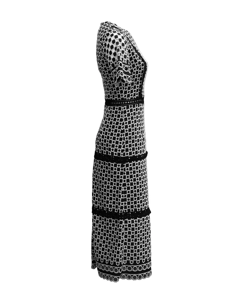 Broderie Shortsleeve Dress