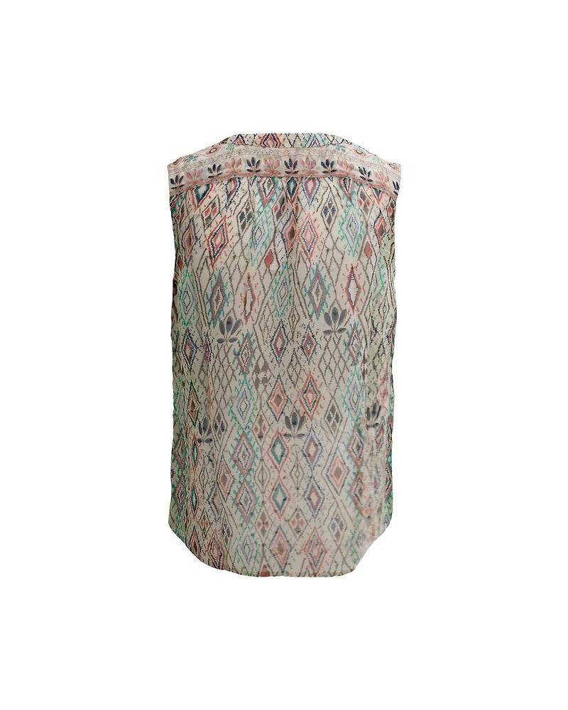 Jay Azteca Print Top