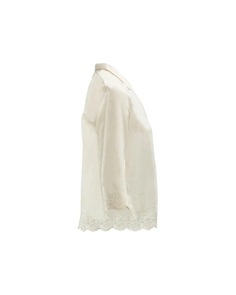 Windsor Schiffli Top