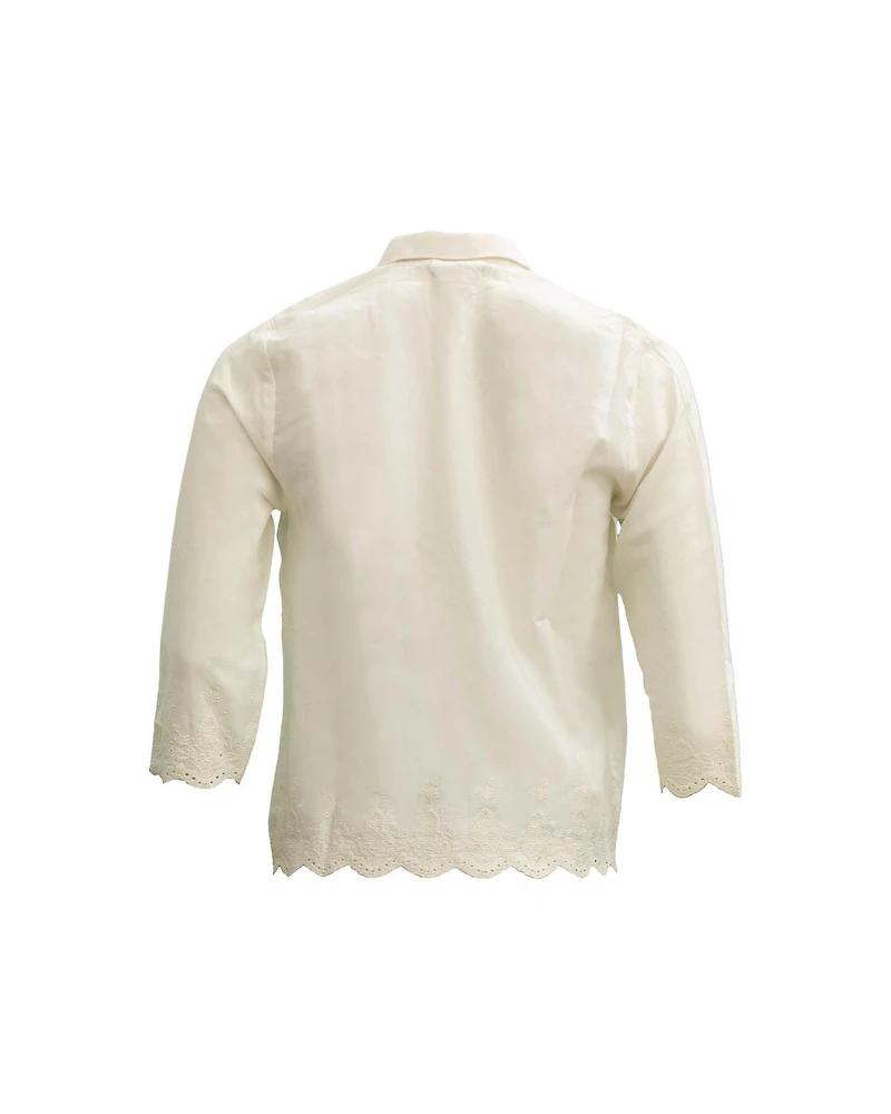 Windsor Schiffli Top
