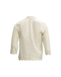 Windsor Schiffli Top