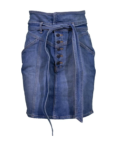 Aliana Notch Waist Short Skirt