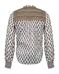 Veronica Beard Alivia Boho Floral Top