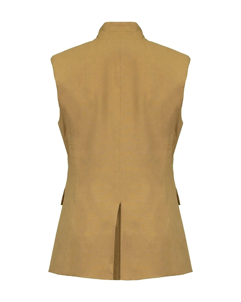 Veronica Beard Amika Linen Vest