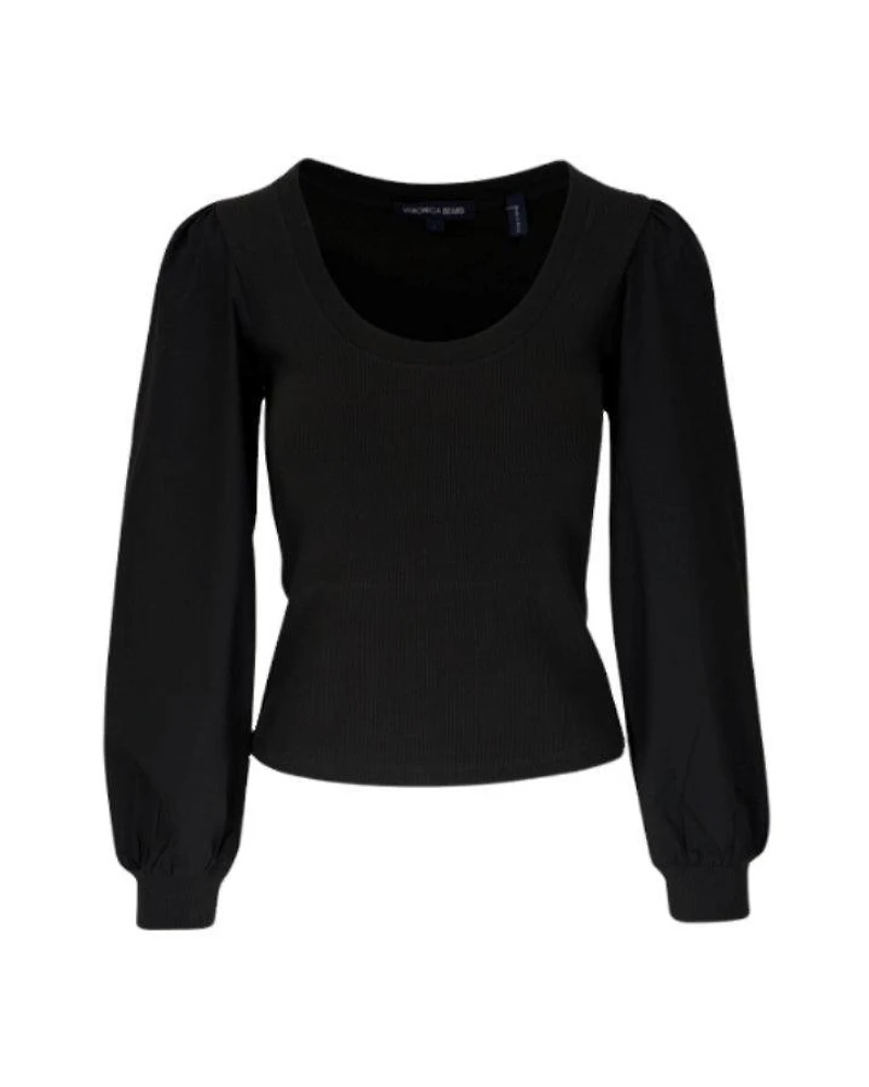 Veronica Beard Anabel Puff Sleeve Top