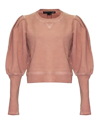Analeigh Puff Sleeve Sweatshirt