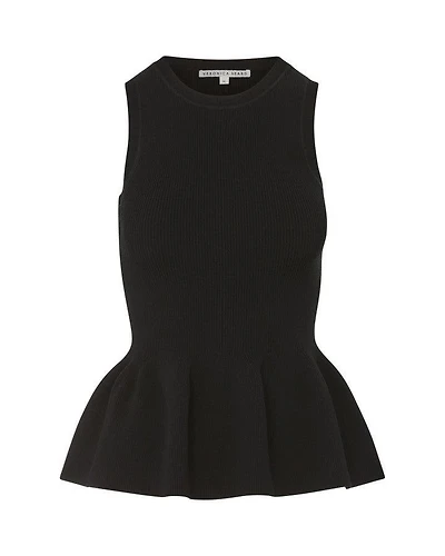 Veronica Beard Arago Peplum Top