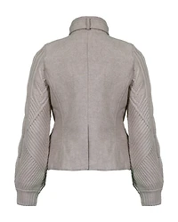 Arshia Mixed Media Jacket