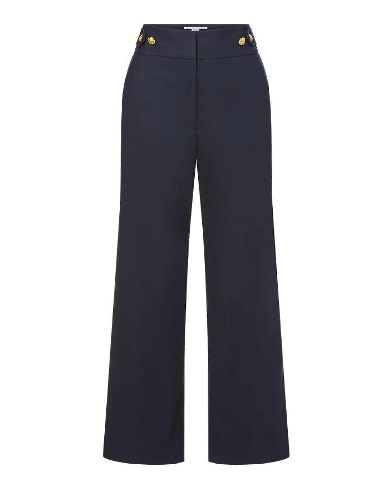 Veronica Beard Aubrie Linen Pant