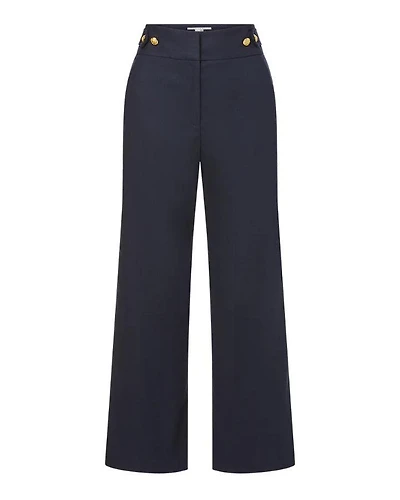 Veronica Beard Aubrie Linen Pant