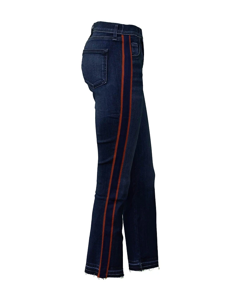Carolyn 10" Baby Boot Tux Stripe Jeans