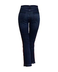 Carolyn 10" Baby Boot Tux Stripe Jeans