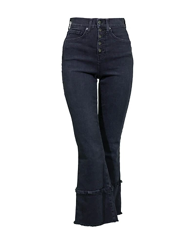 Carson Flare Pieced Hem Jeans