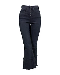 Carson Flare Pieced Hem Jeans