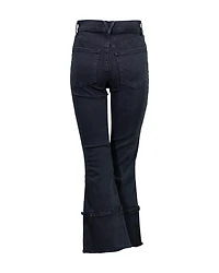Carson Flare Pieced Hem Jeans