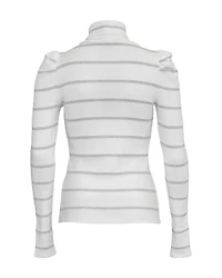 Cedar Turtleneck Pullover White