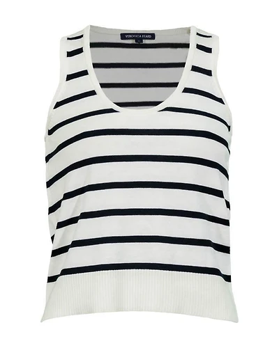 Veronica Beard Conroe Stripe Tank Top