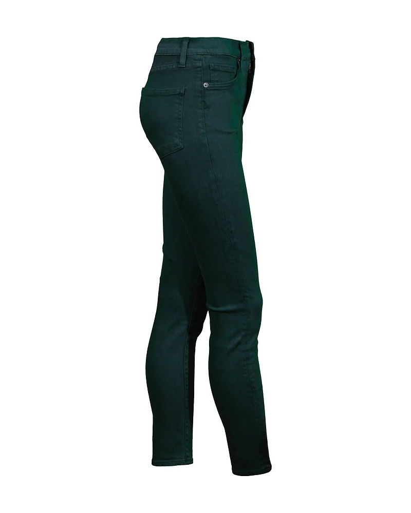 Veronica Beard Debbie High Rise Skinny Long Pants